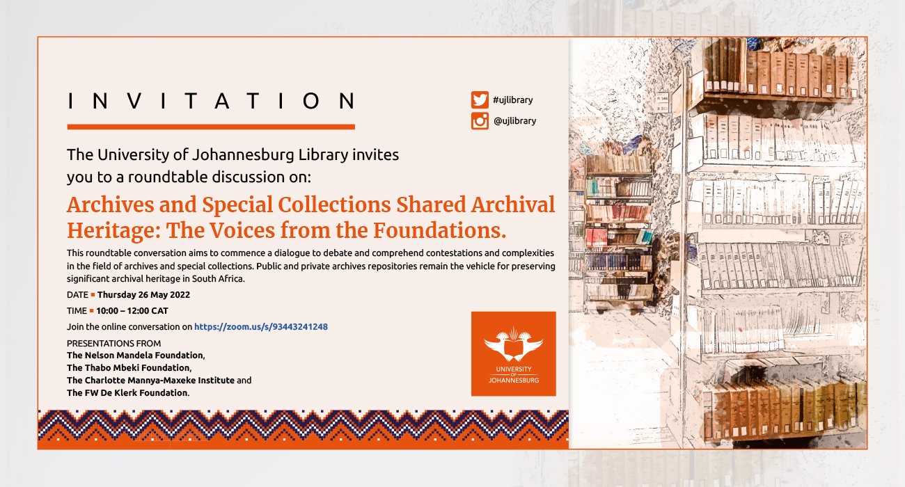 Uj Archives&specialcollections Discussion 26may2022 Invite Screen 1300x700pxls