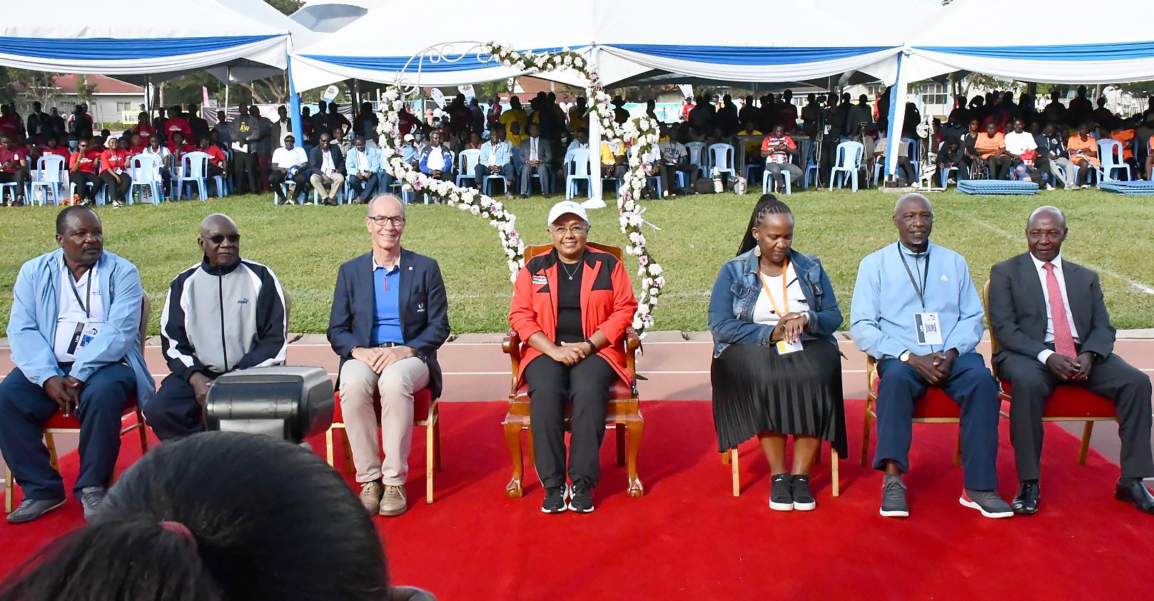 Acting Fisu President, First Lady Of Republic Of Kenya And Fasu President