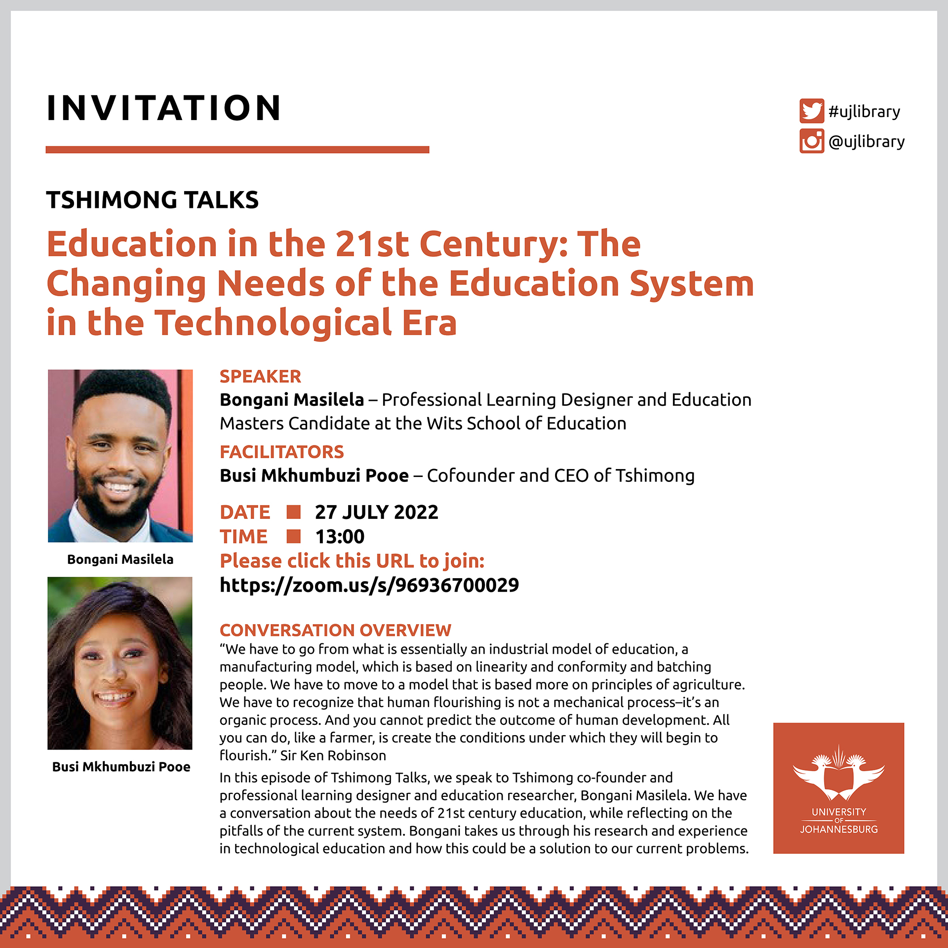 Tsimong Talks July 2022 1920x1920