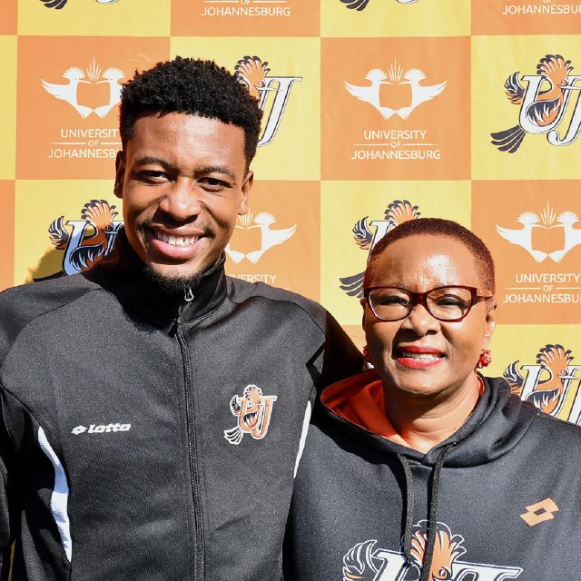 Neo Lebopa and Dr Nolitha Vukuza