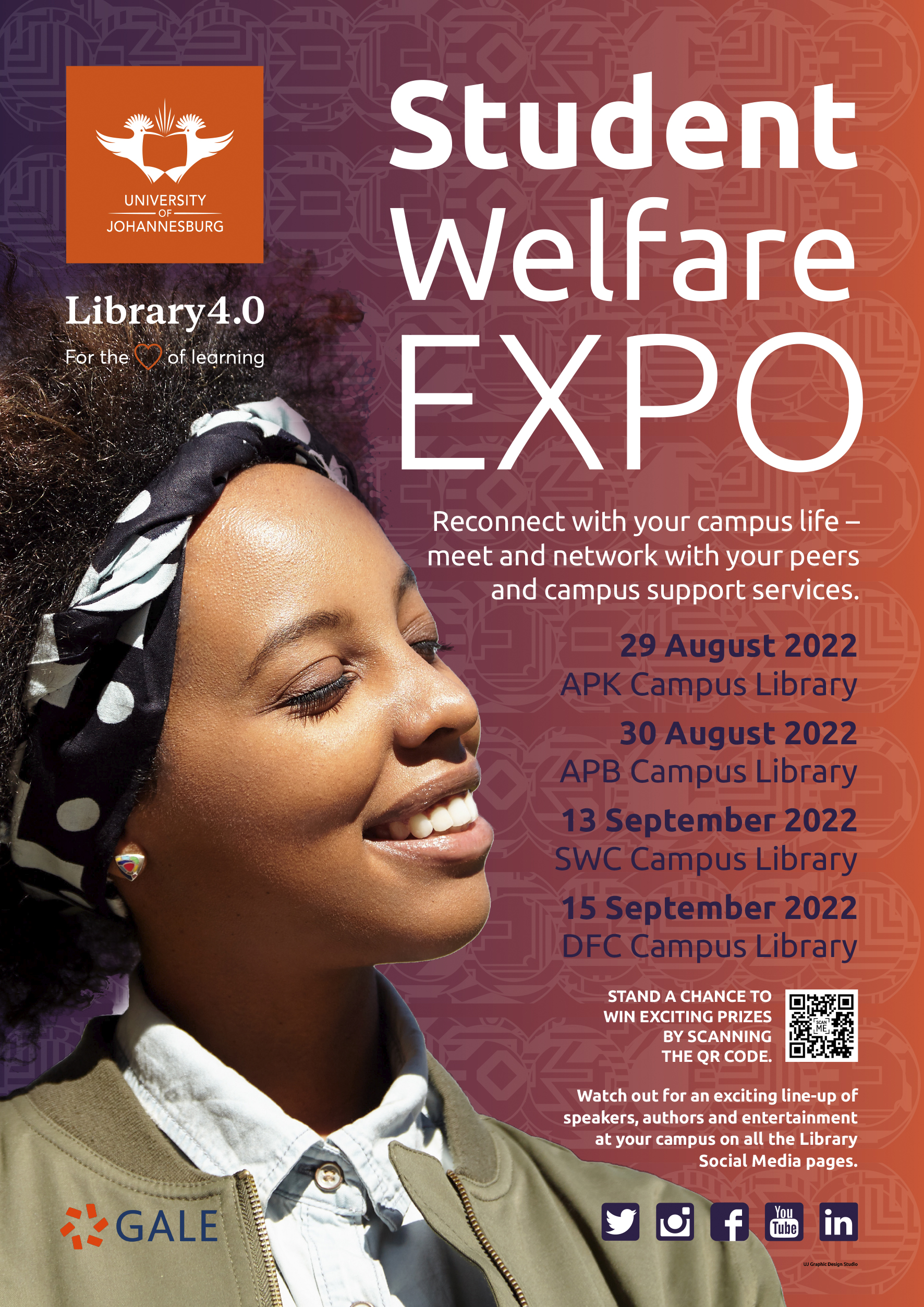 Uj Library Studentwelfareexpo2022 Poster Online