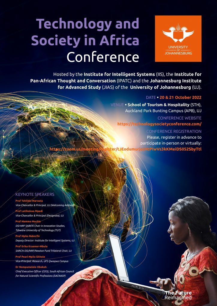 Uj Technology&societyinafrica Conference 20&21oct2022 Poster