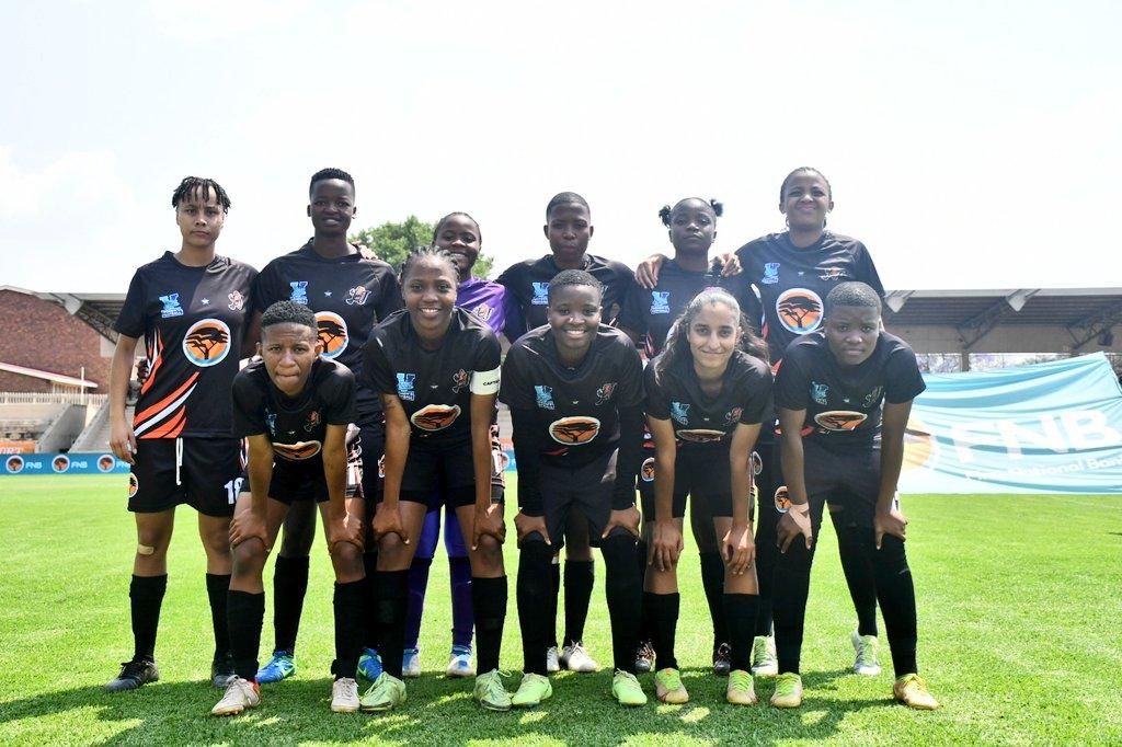 UJ Senior Women's Football Team in the FNB Varsity Football 2022