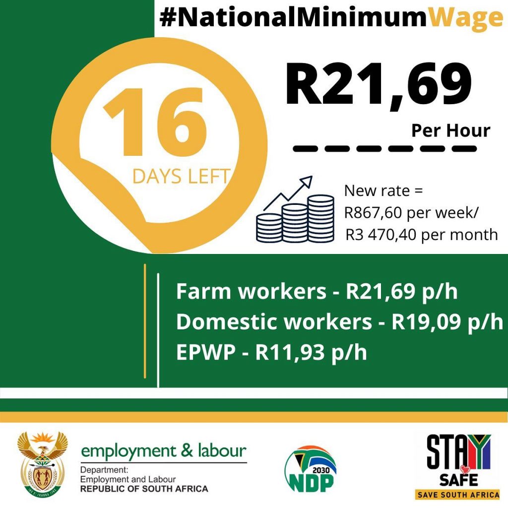 DoL National Minimum Wage Flyer Feb 2021