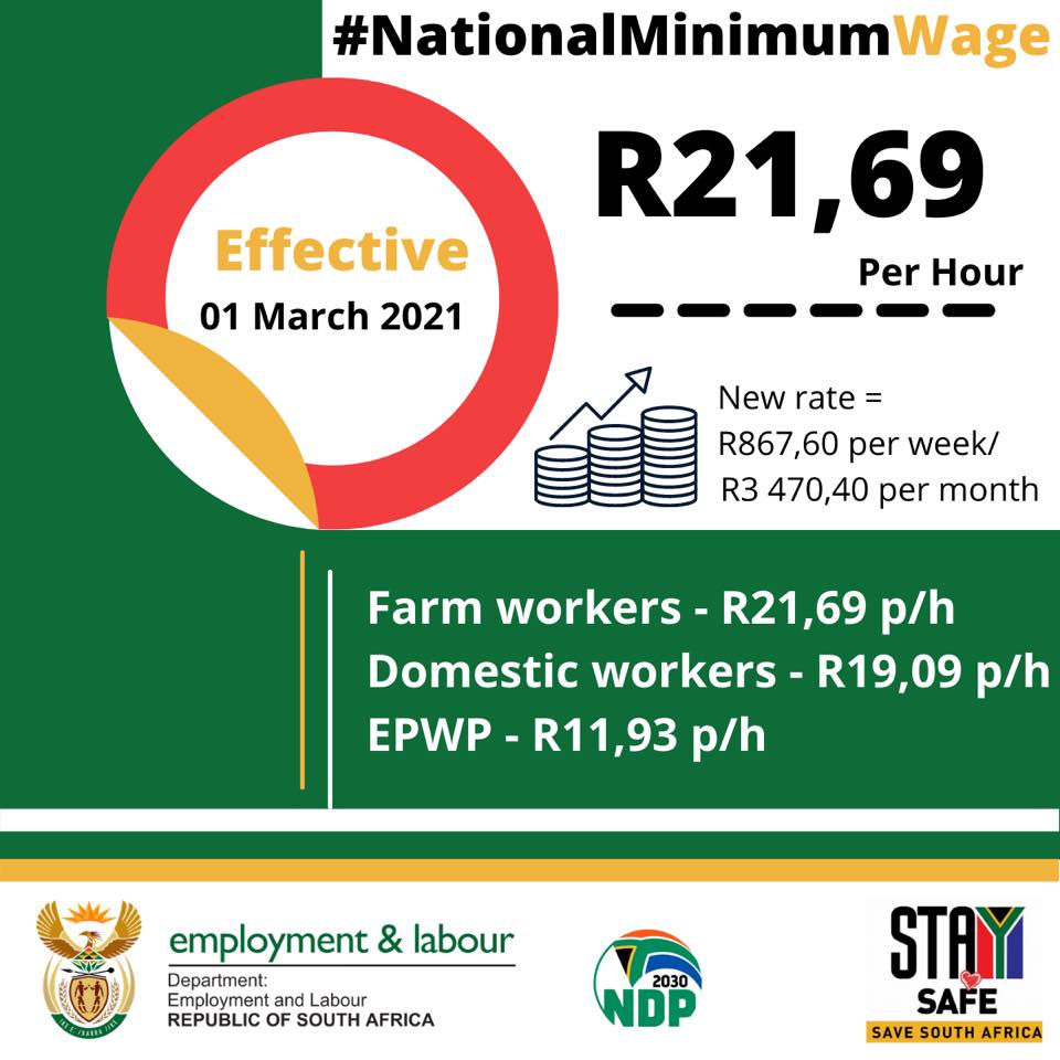 DoL National Minimum Wage Flyer Mar 2021
