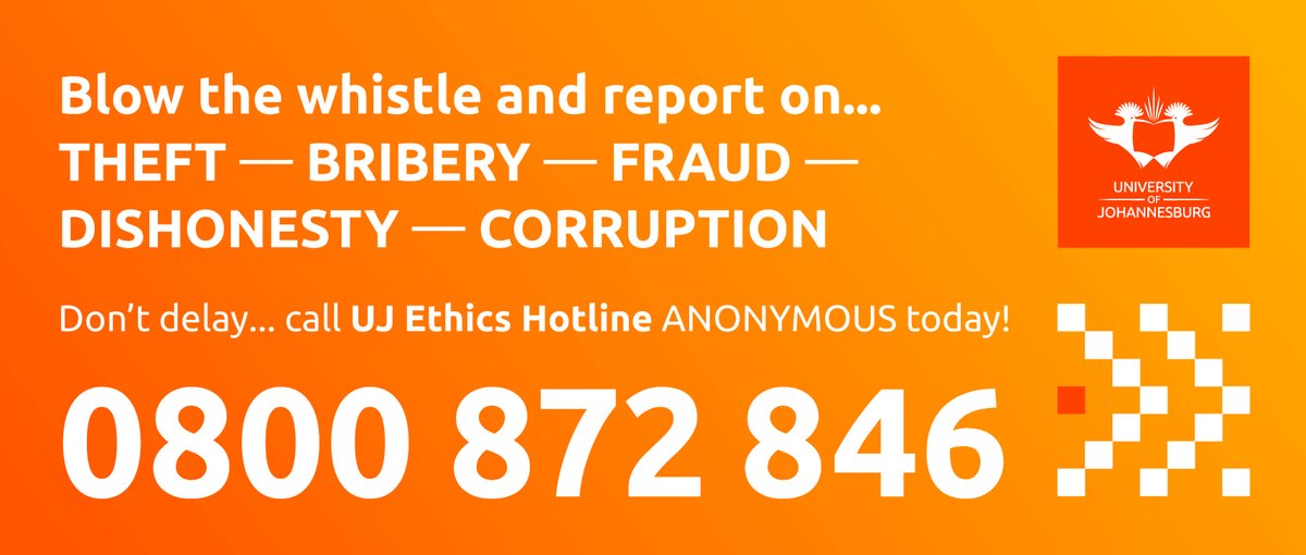 UJ Report Corruption