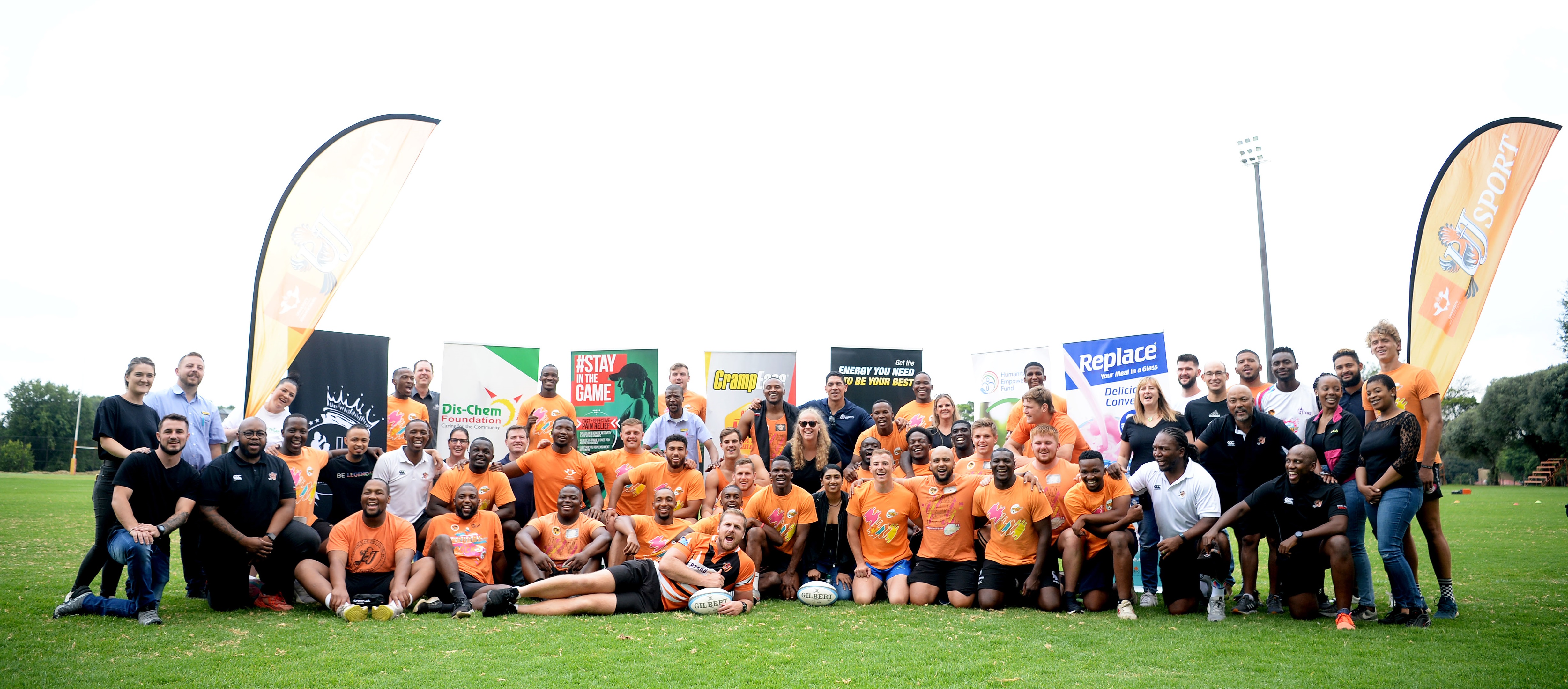 UJ Rugby Community Engagement partnership launch at Milo Park, 20 January 2023. 