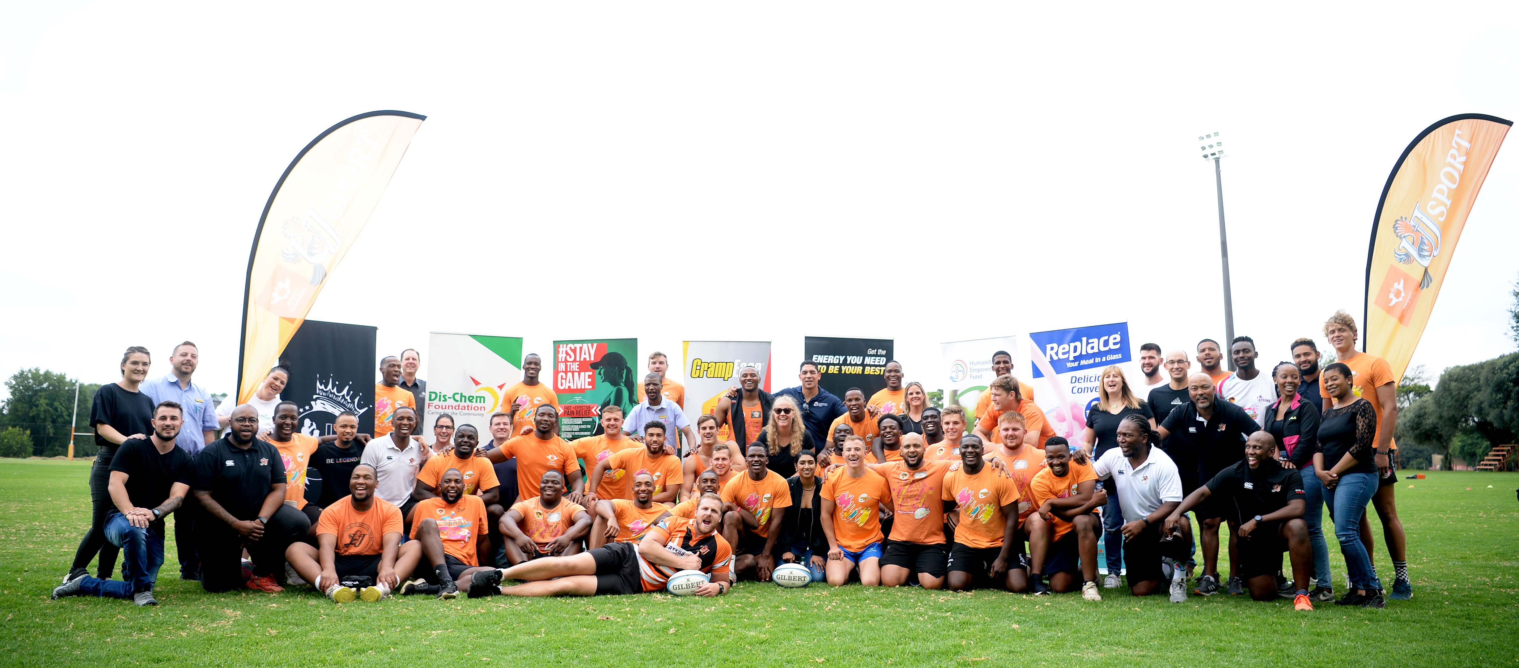 UJ Rugby Community Engagement partnership launch at Milo Park, 20 January 2023.
