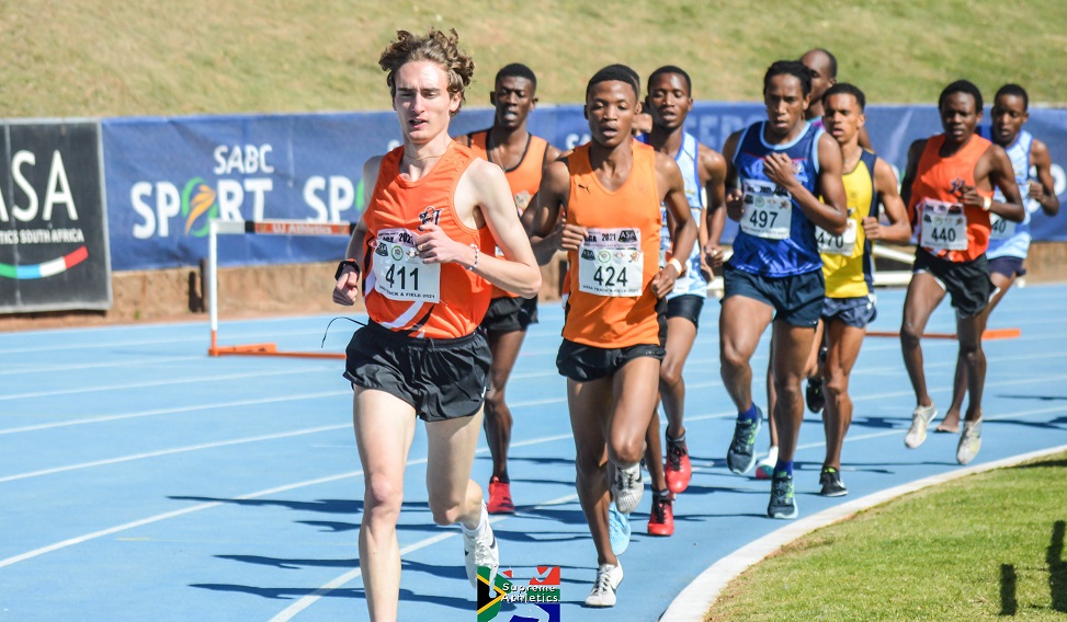 Maxime Chaumeton Leads The Pack, Winning A Gold Medal In The 5000m Run