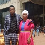 Tlotliso And His Mother Angel Matea